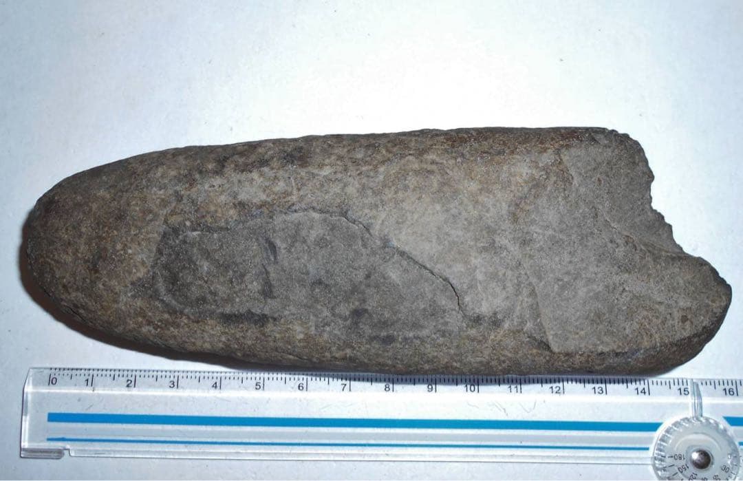 縄文 世界遺産 石斧 磨製石器 石器 発掘 出土 骨董 古美術