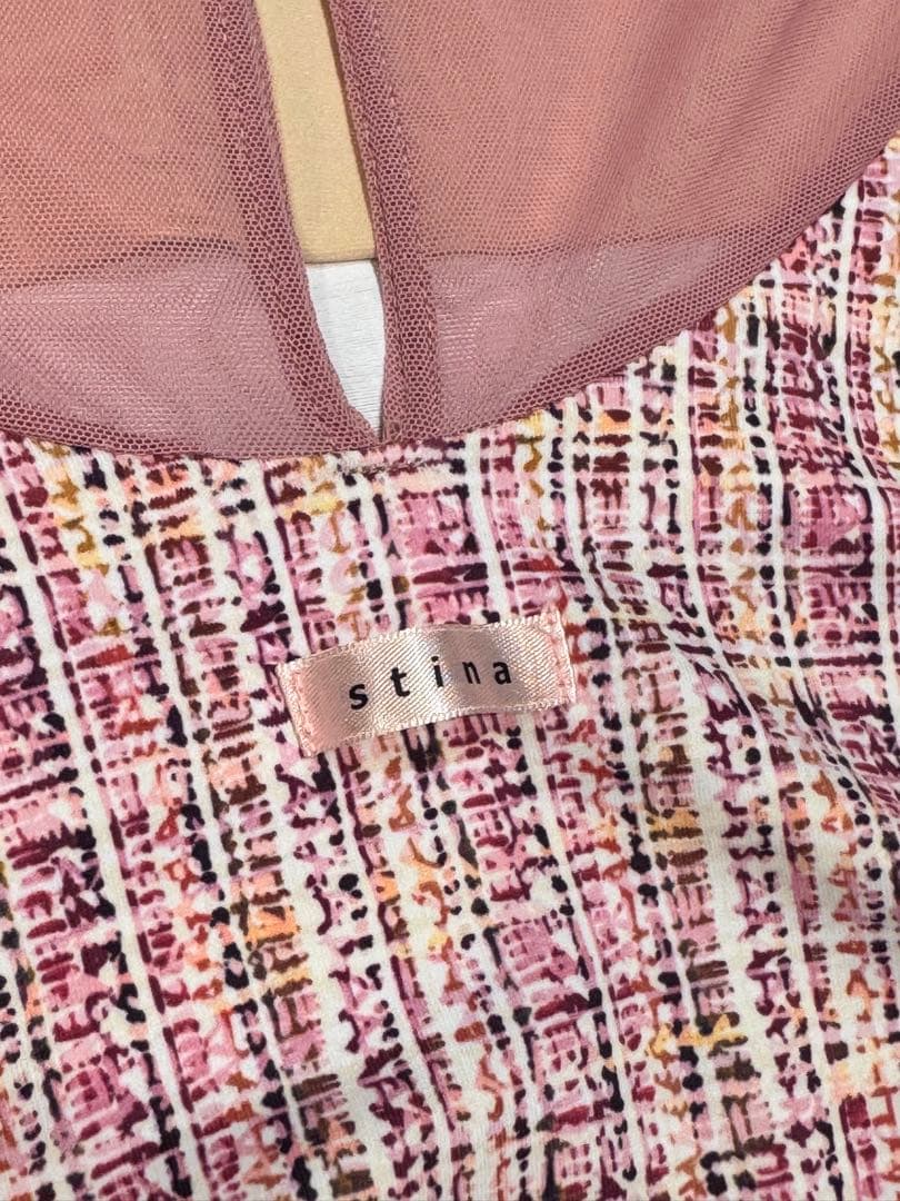 スティナ stina type I drop/light pink tweed