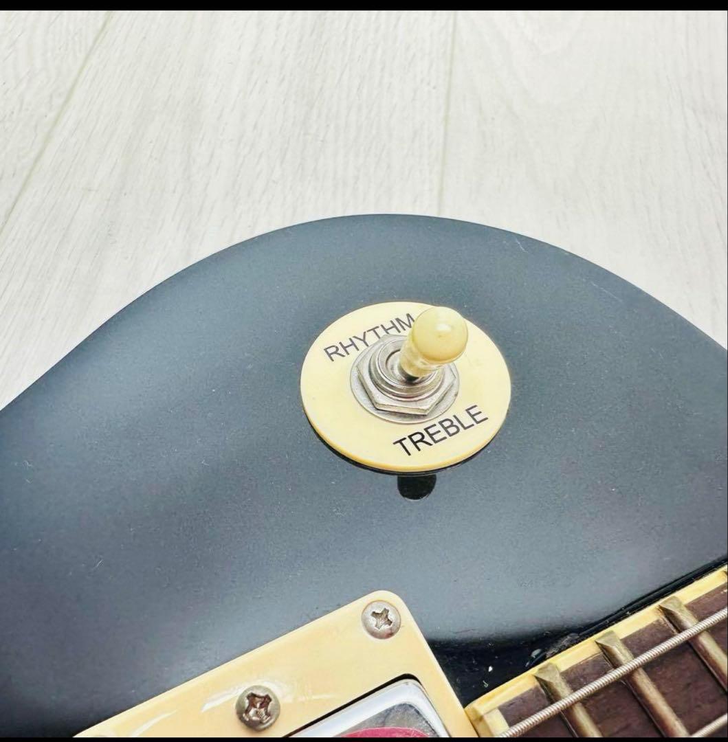 レスポールタイプ エレキギター ブラック