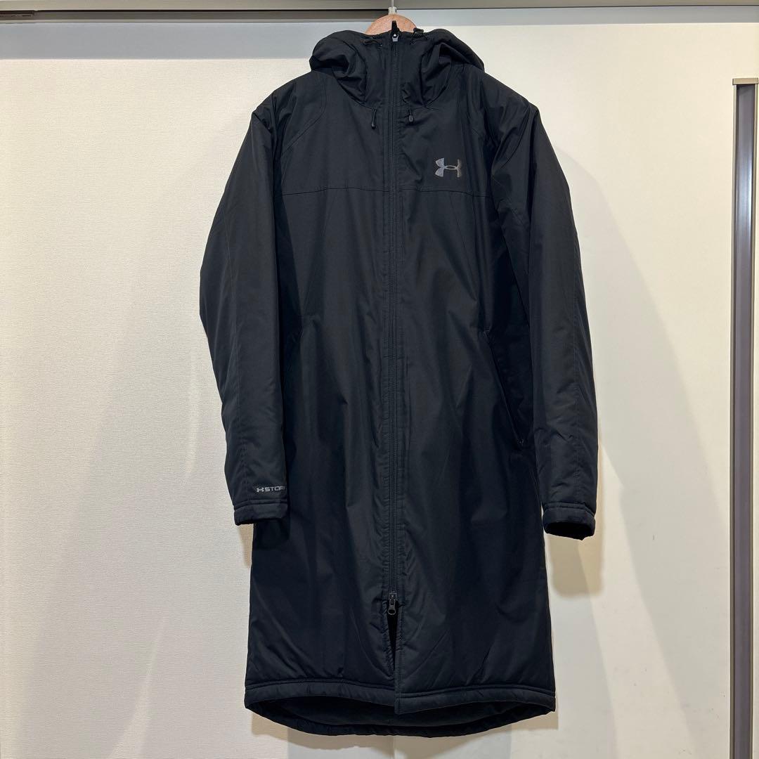 美品　アンダーアーマー　SM/P ベンチコート　グラウンドコート