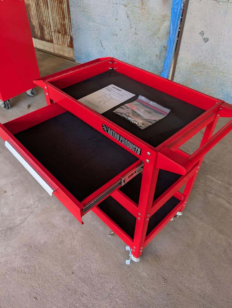 引き取り限定　ASTROPRODUCTS7段キャビネット　ツールワゴンセット販売