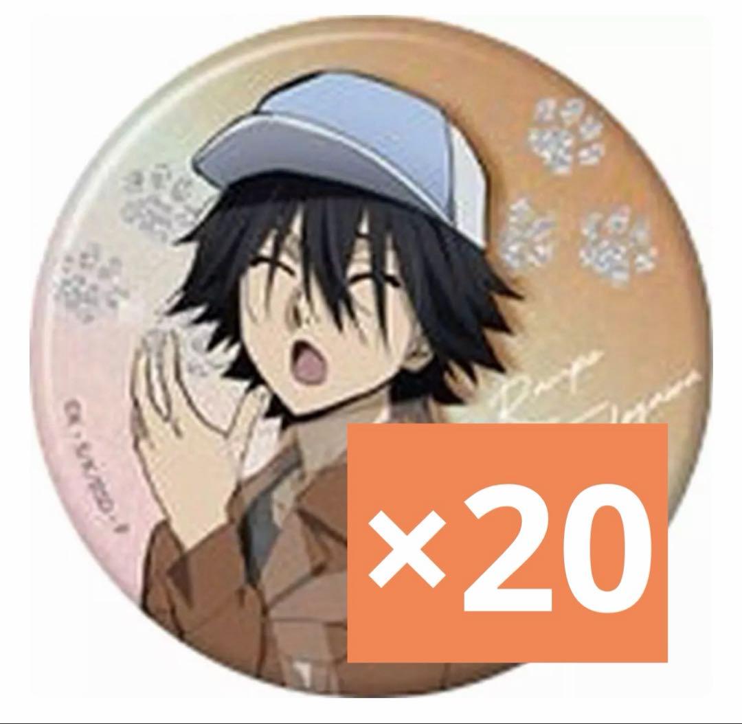 東武動物公園 江戸川乱歩 グリッター缶バッジ 20点セット