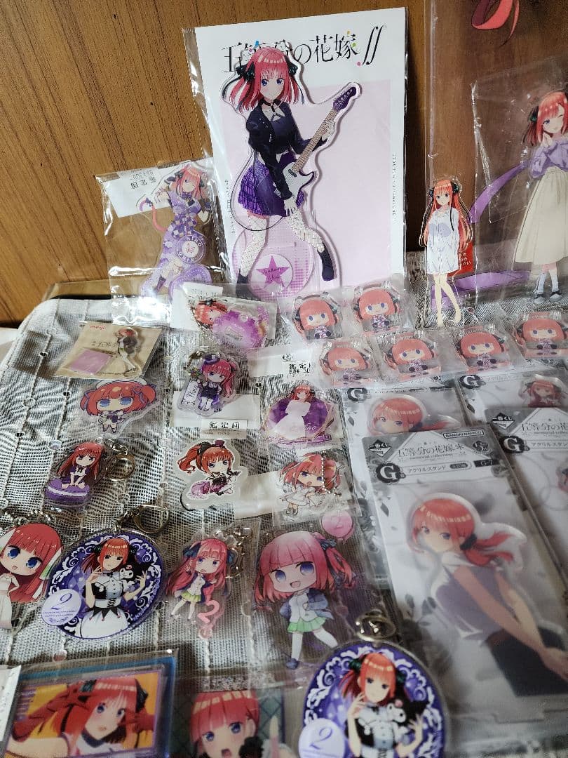 五等分の花嫁 中野二乃 グッズまとめ売り 128点 アニメグッズ 大量