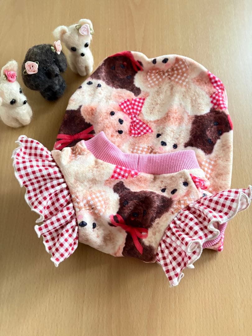 犬服 タンクトップ(Ｌ) ꒡̈⃝Lily꒡̈⃝ハンドメイド