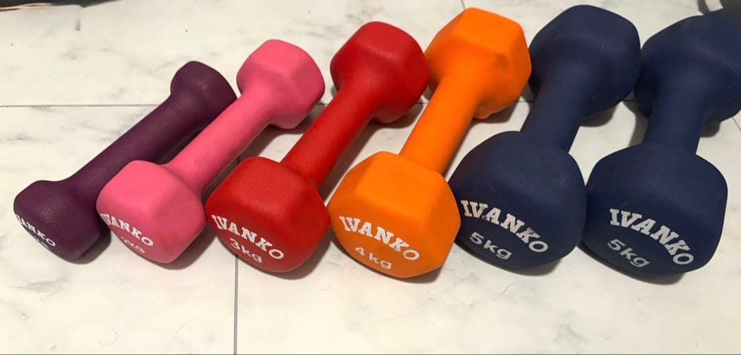 ivankoダンベル　セット　ホームジム　筋トレ　アイロテック