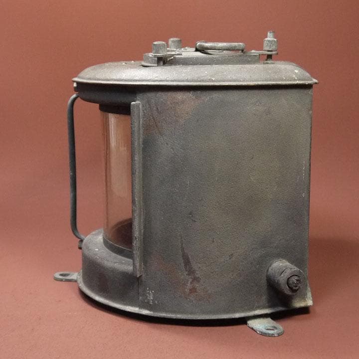 アンティーク マリンランプ 日本船燈(株) ランタン電気用 昭和39年9月製