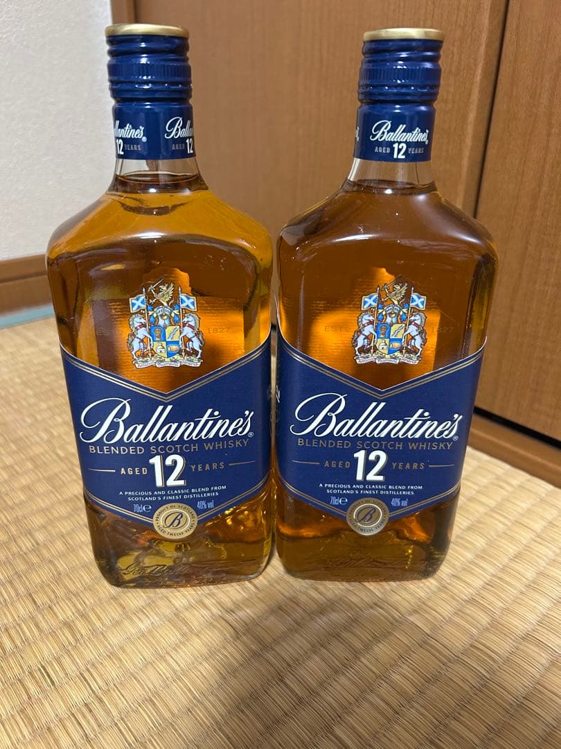 Ballantine's 12年 ブレンデッドスコッチウイスキー 2本セット
