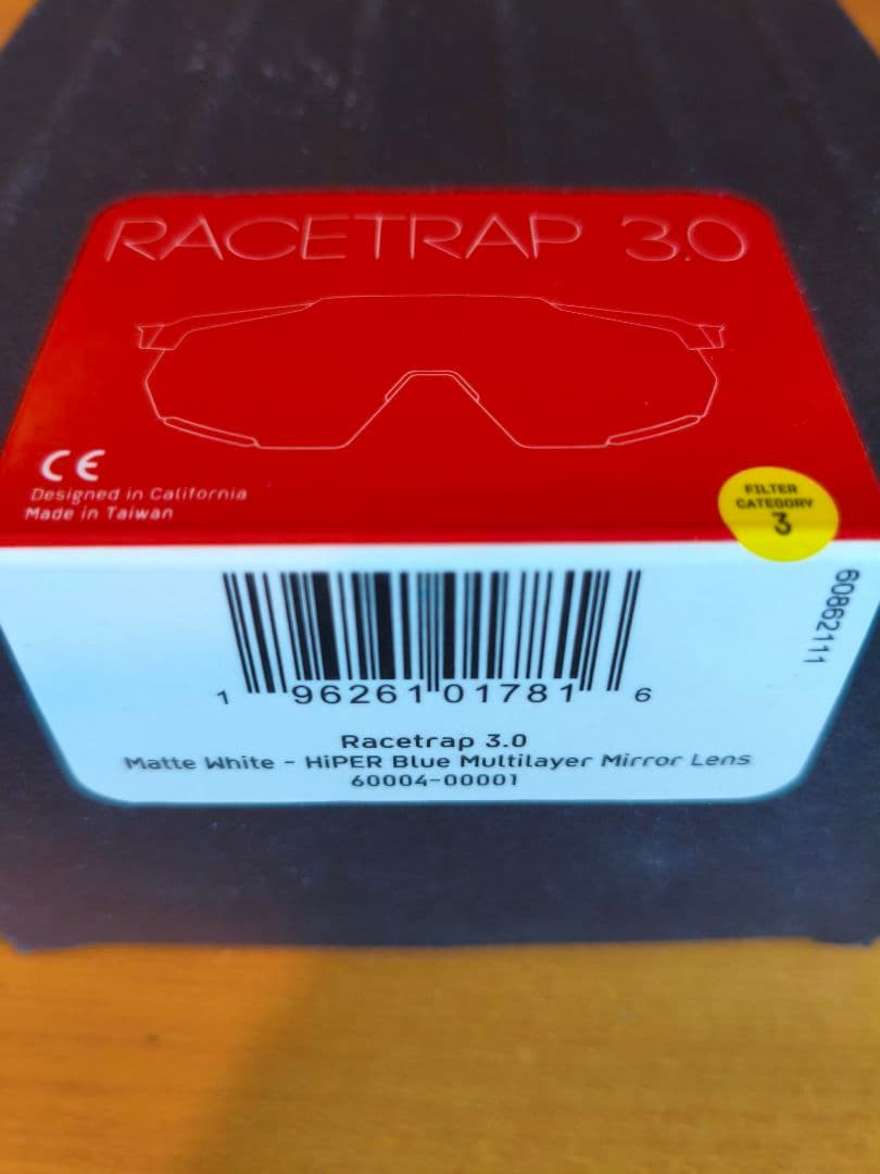 100% RACETRAP 3.0 スポーツサングラス