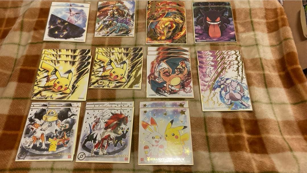 ポケモン　色紙art まとめ売り　58枚 おまけ空袋
