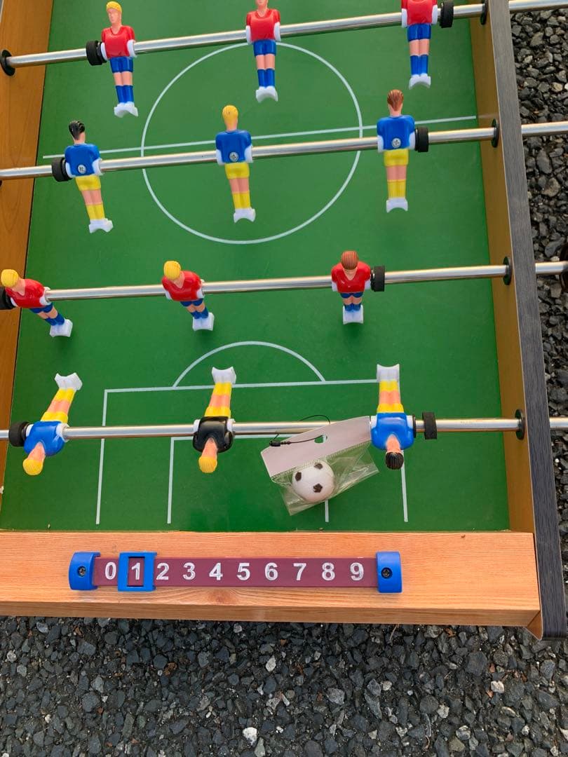 サッカーゲーム　テーブルサッカー　２人用　玩具