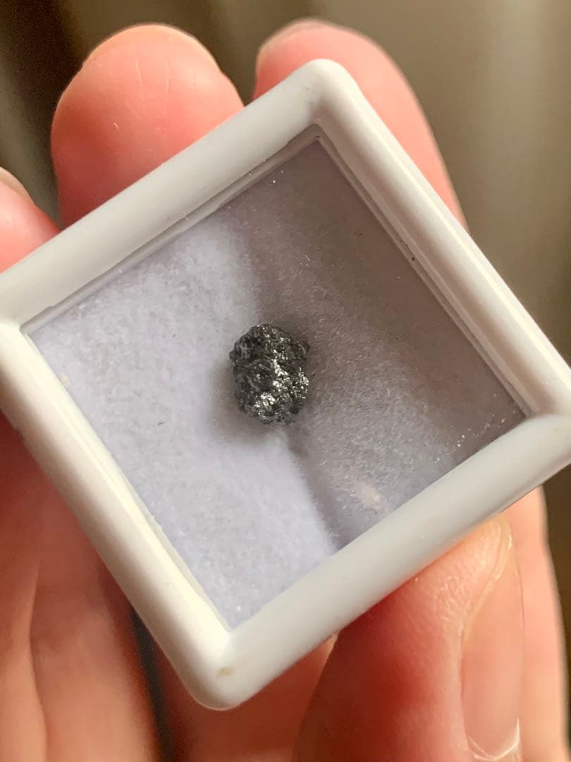特大ダイヤモンド　原石　1.0ct 隕石ダイヤモンド　ダイア　ルース　標本　化石
