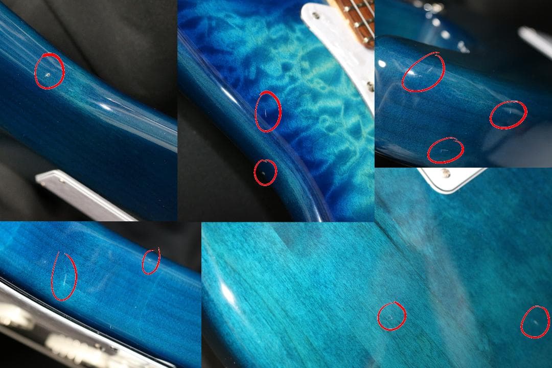 Fender ストラトキャスター コンポーネントギター キルトメイプル