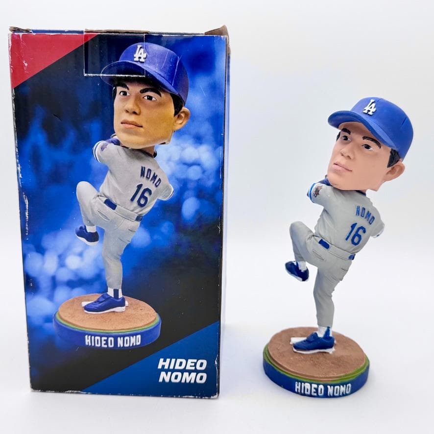 野茂英雄 2013年 球場配布 非売品 トルネード ボブルヘッド ドジャース