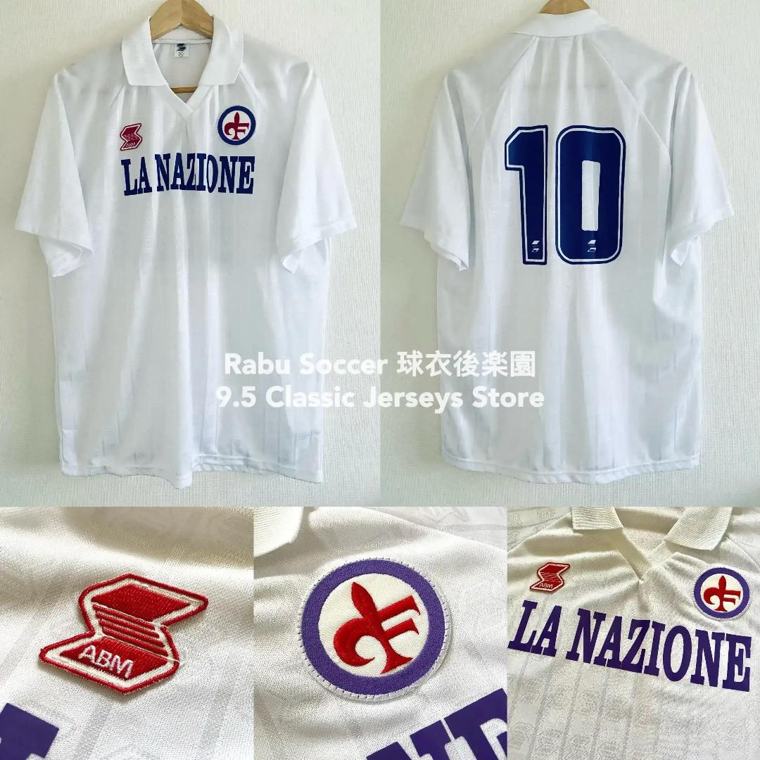 フィオレンティーナ 88/89 アウェイ ユニフォーム #10 バッジョ