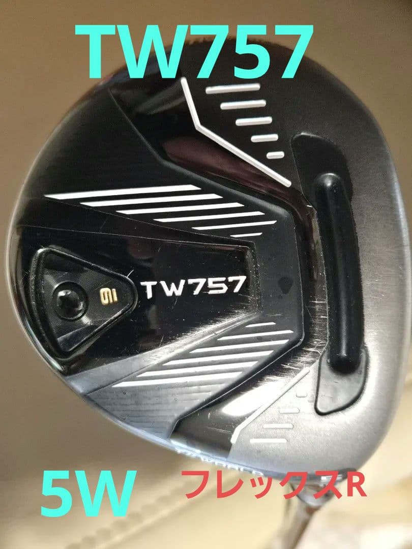 HONMA TW757 フェアウェイウッド 5W18° R 純正グリップ