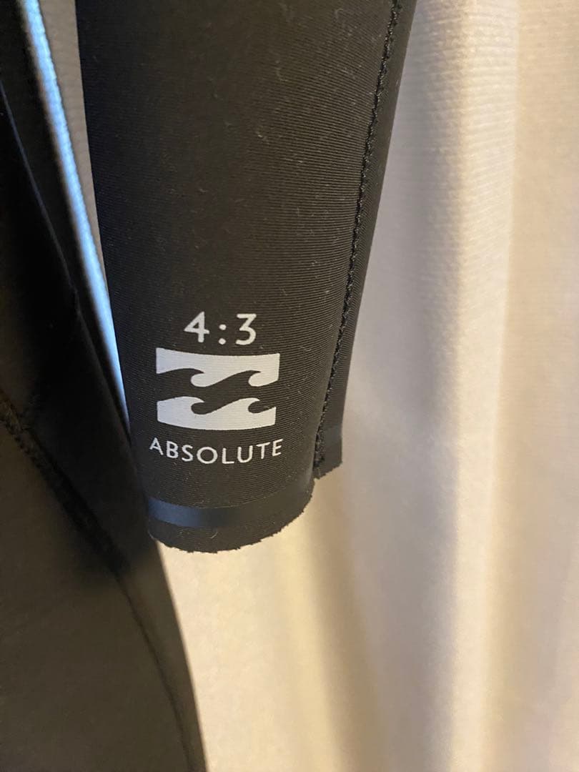 ビラボンウエットスーツgraphere 4mm 3mm フルスーツ中古品