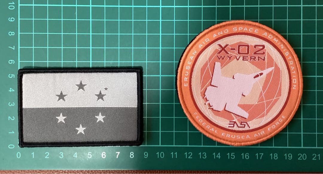 エースコンバット パッチ ベルクロ ワッペン10枚セット