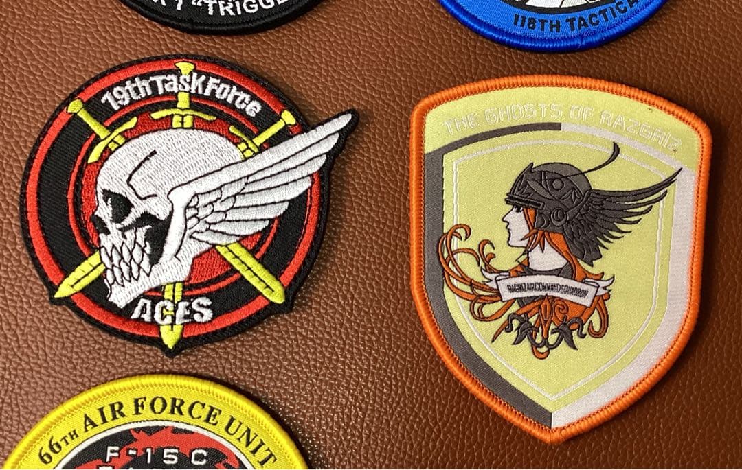 エースコンバット パッチ ベルクロ ワッペン10枚セット