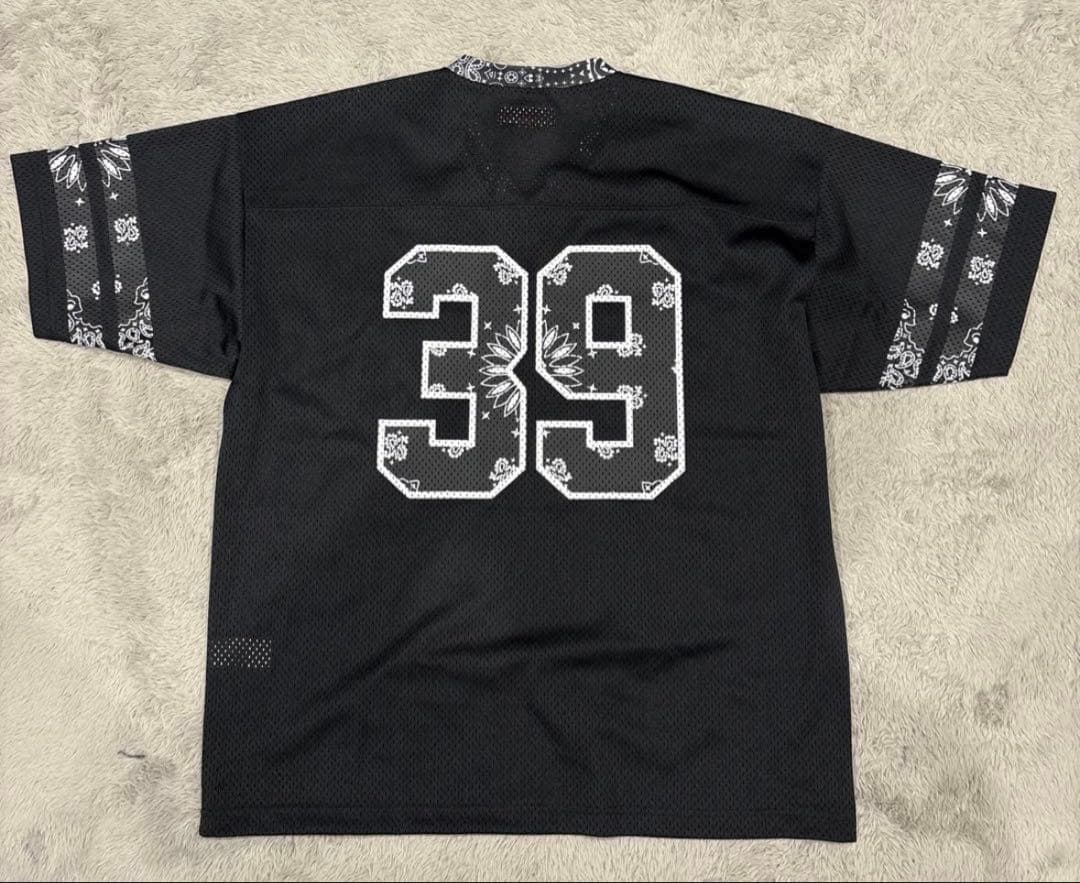 シャツ Supreme Bandana Football jersey \"Black\"