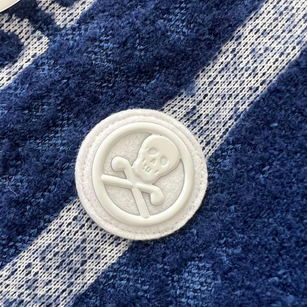 【新品】MARK&LONA マークアンドロナ　メンズ　セーター　ニット　デカロゴ