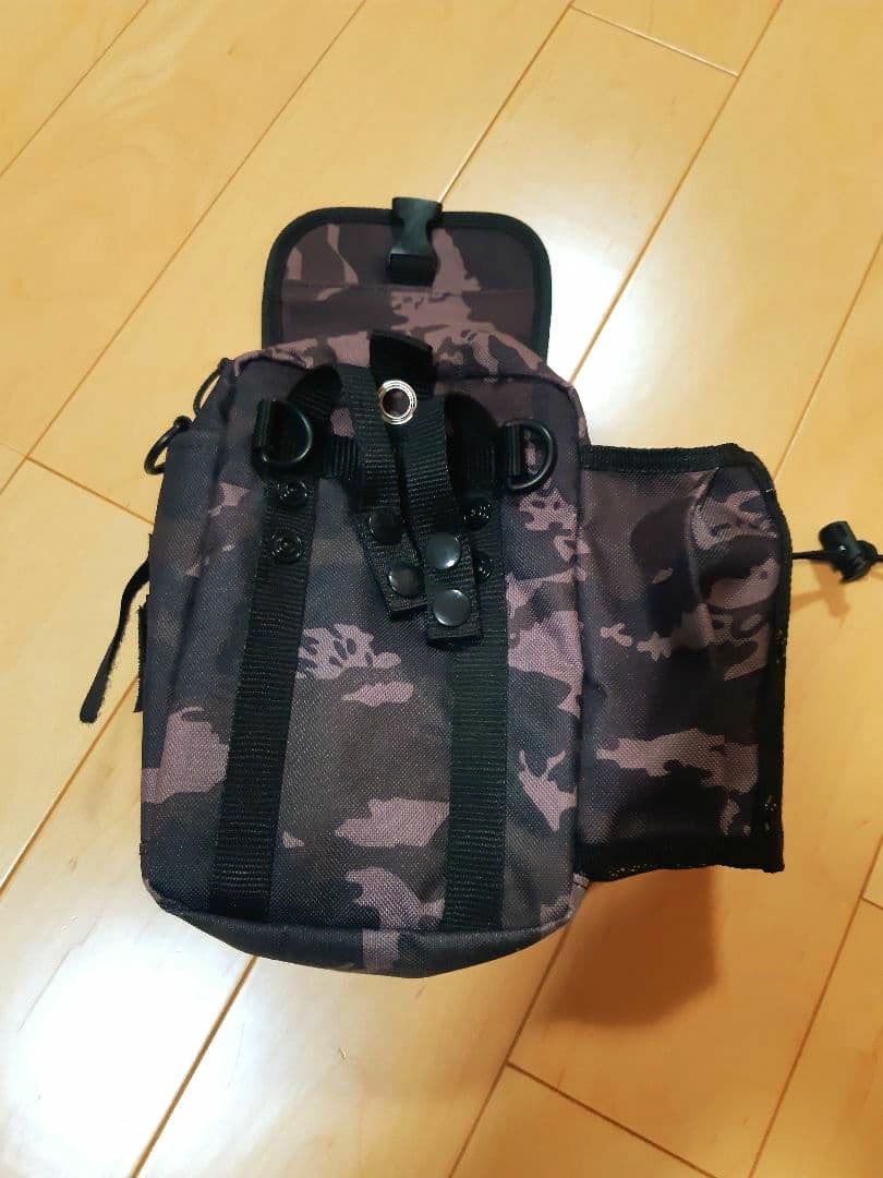 ま*お様 黒鯛工房落とし込みベルト タモホルダー　ボトルホルダー　釣りバック　4