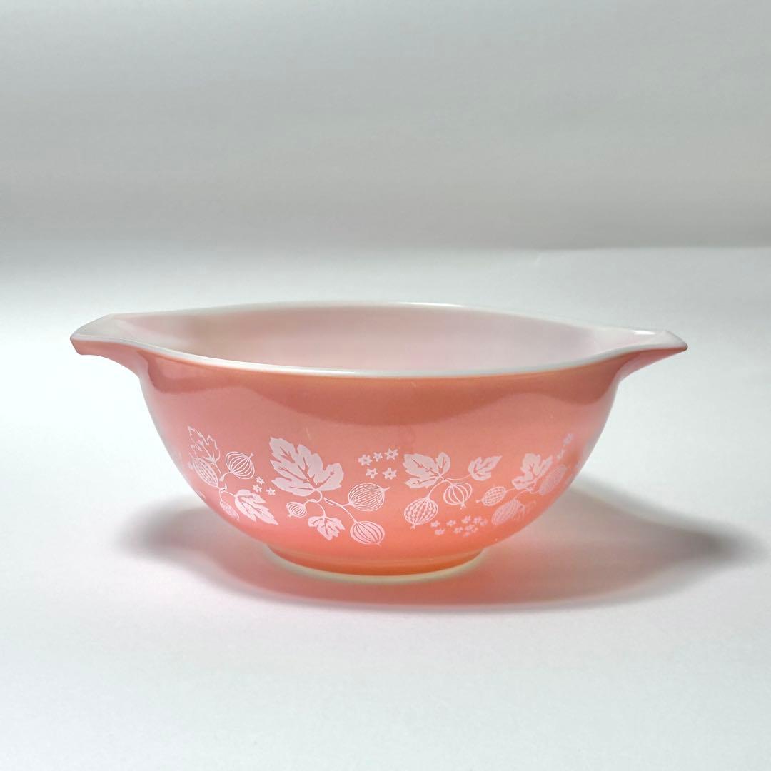 Vintage Pyrexグーズベリー シンデレラミキシングボウルセット 美品