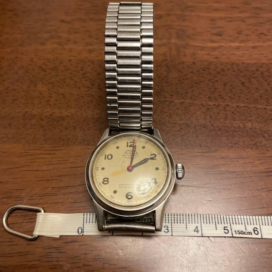 匿名発送【アンテイーク　OH要】Fortis 自動巻き腕時計 シルバー