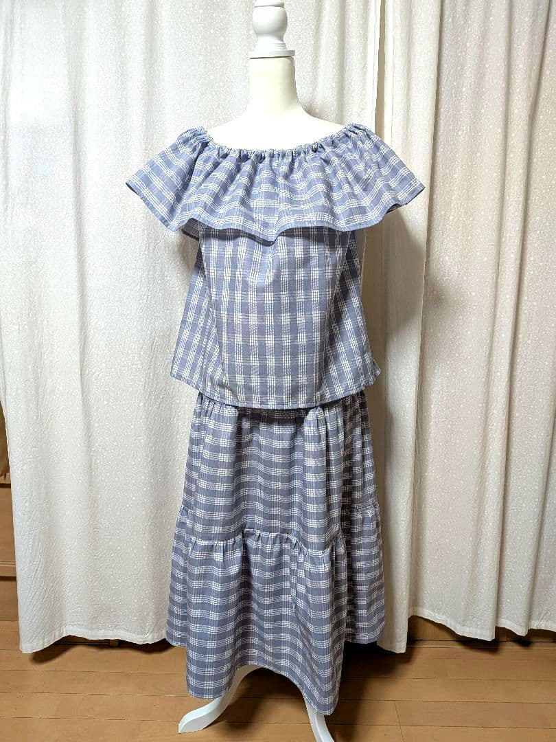 アローハ　おまとめ　ハワイアン　セットアップD　⑤、ボレロ風前結び⑧と③