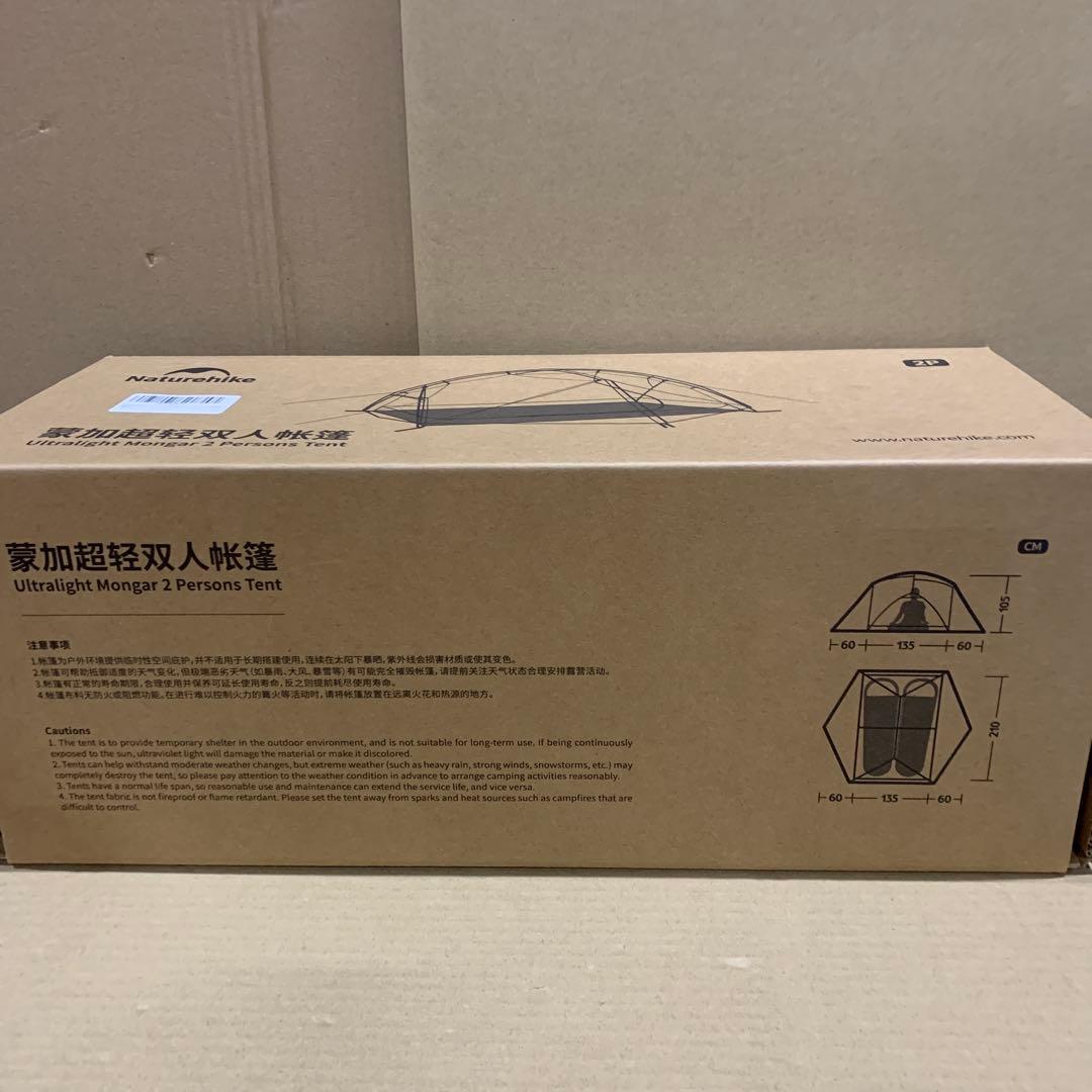 新品　Naturehike ショップ テント2人用 Mongar UL 軽量