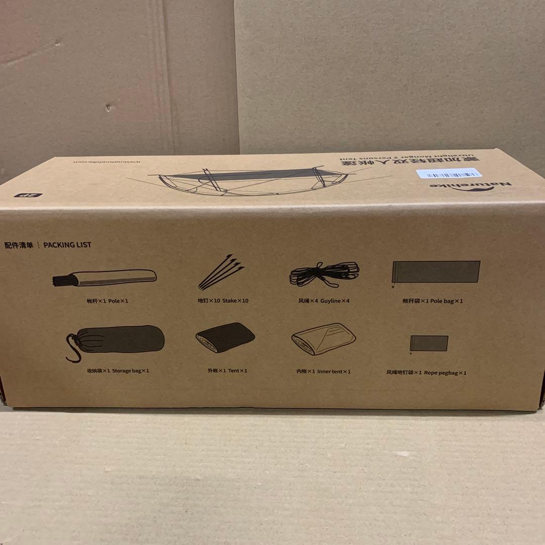 新品　Naturehike ショップ テント2人用 Mongar UL 軽量