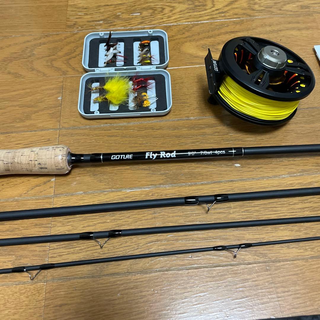GOTURE Fly Rod 9フィート 4セクション