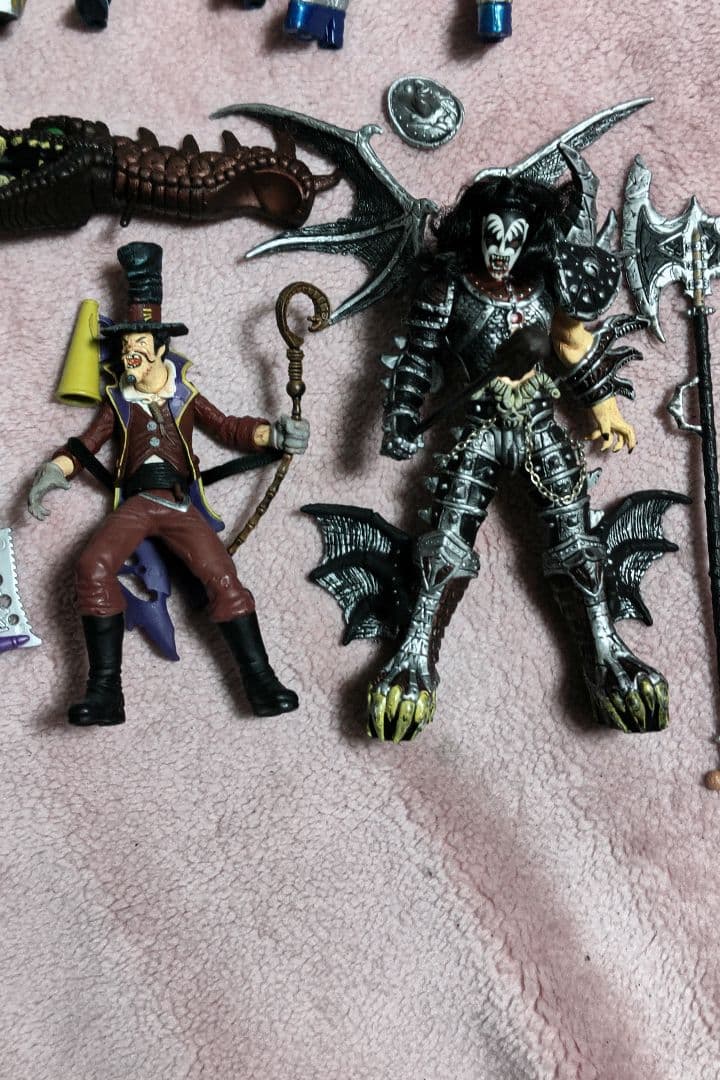 マクファーレントイズ　KISS　サイコ・サーカス4体セット