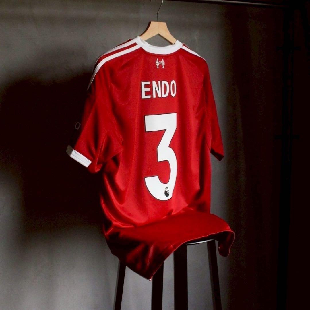 リバプール 25/26 ユニフォーム ホーム 正規品 フルパッチ 遠藤航