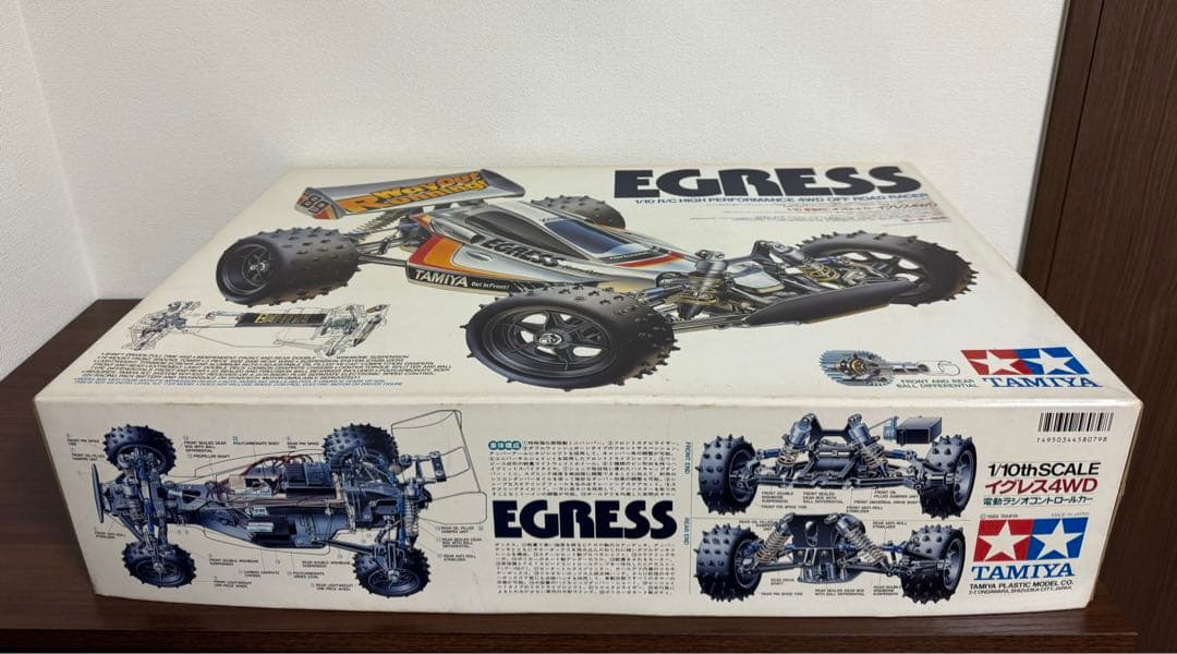 タミヤ 1/10 電動RCカー イグレス（1989年） & アドスペック