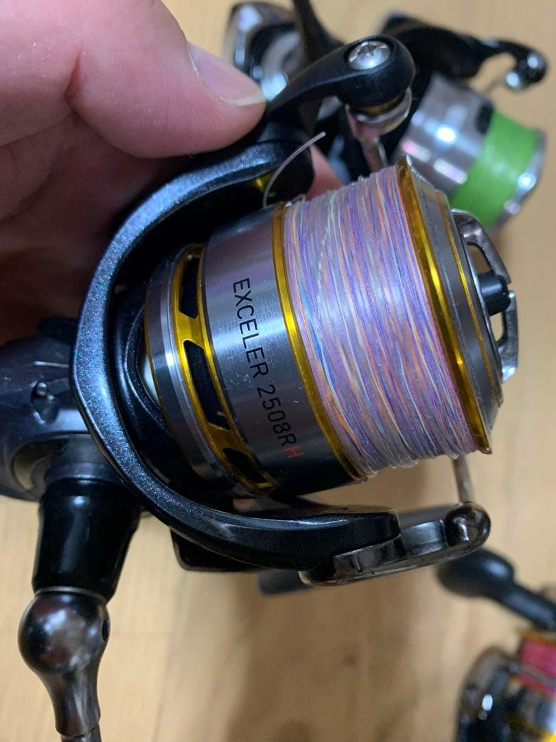 ダイワ　スピニングリール5台セット