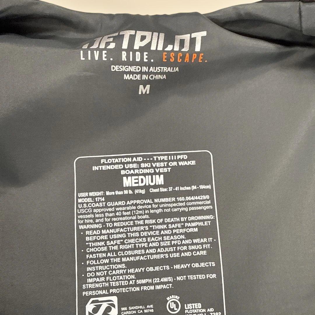JETPILOT Venture ライフジャケット Mサイズ　n40