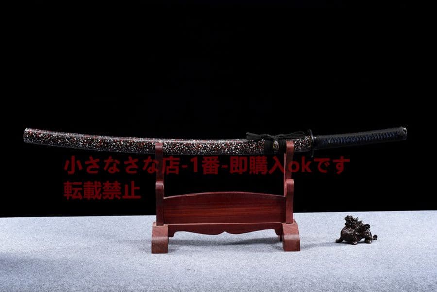 武具　刀装具　日本刀　模造刀   居合刀 墨藍武士