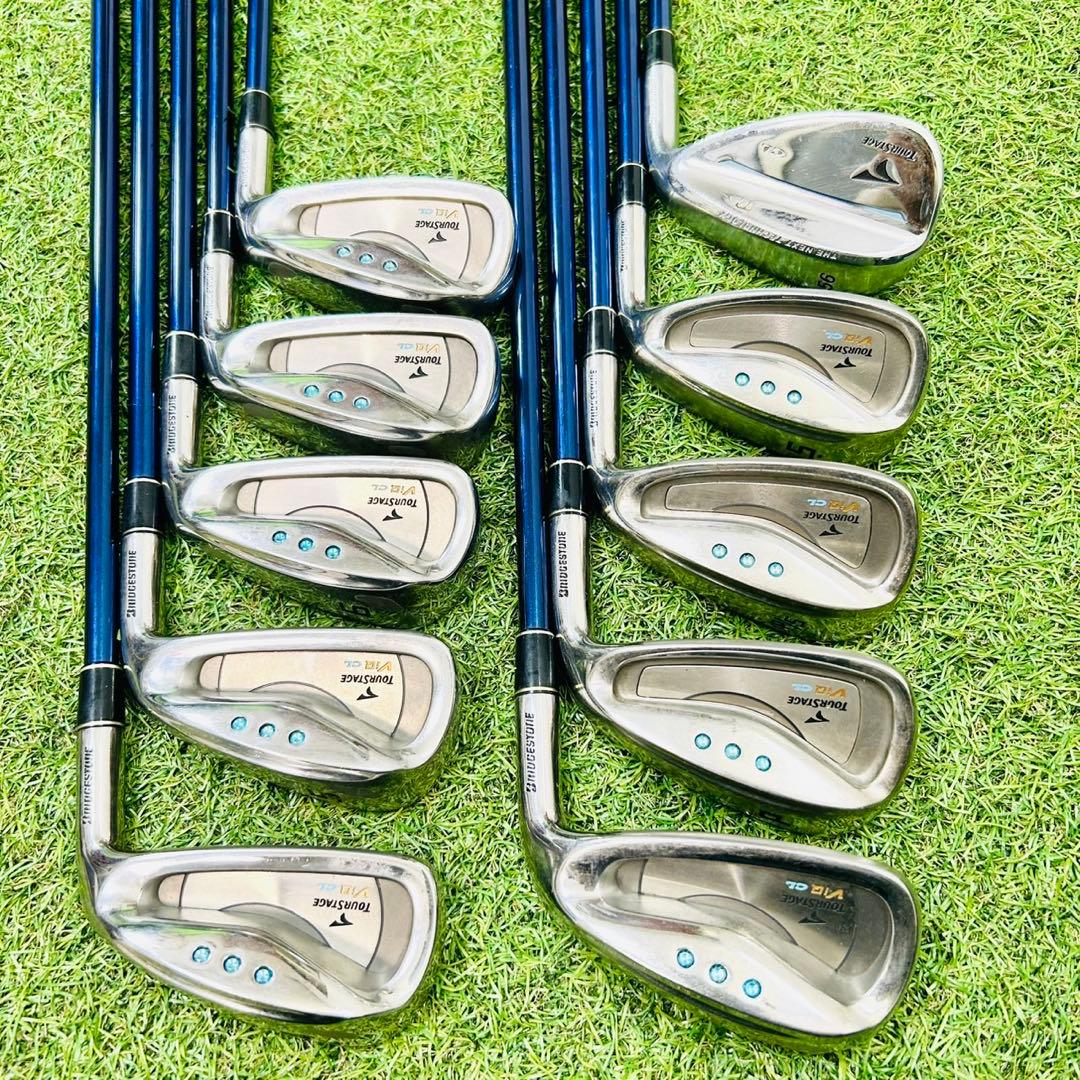 豪華15本 ツアーステージ VIQ CL レディースゴルフセット 初心者 右 L