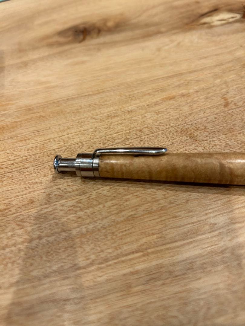 【美品】工房契　楓　ちぢみ杢　ペンシル0.5mm