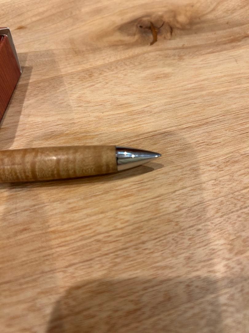 【美品】工房契　楓　ちぢみ杢　ペンシル0.5mm