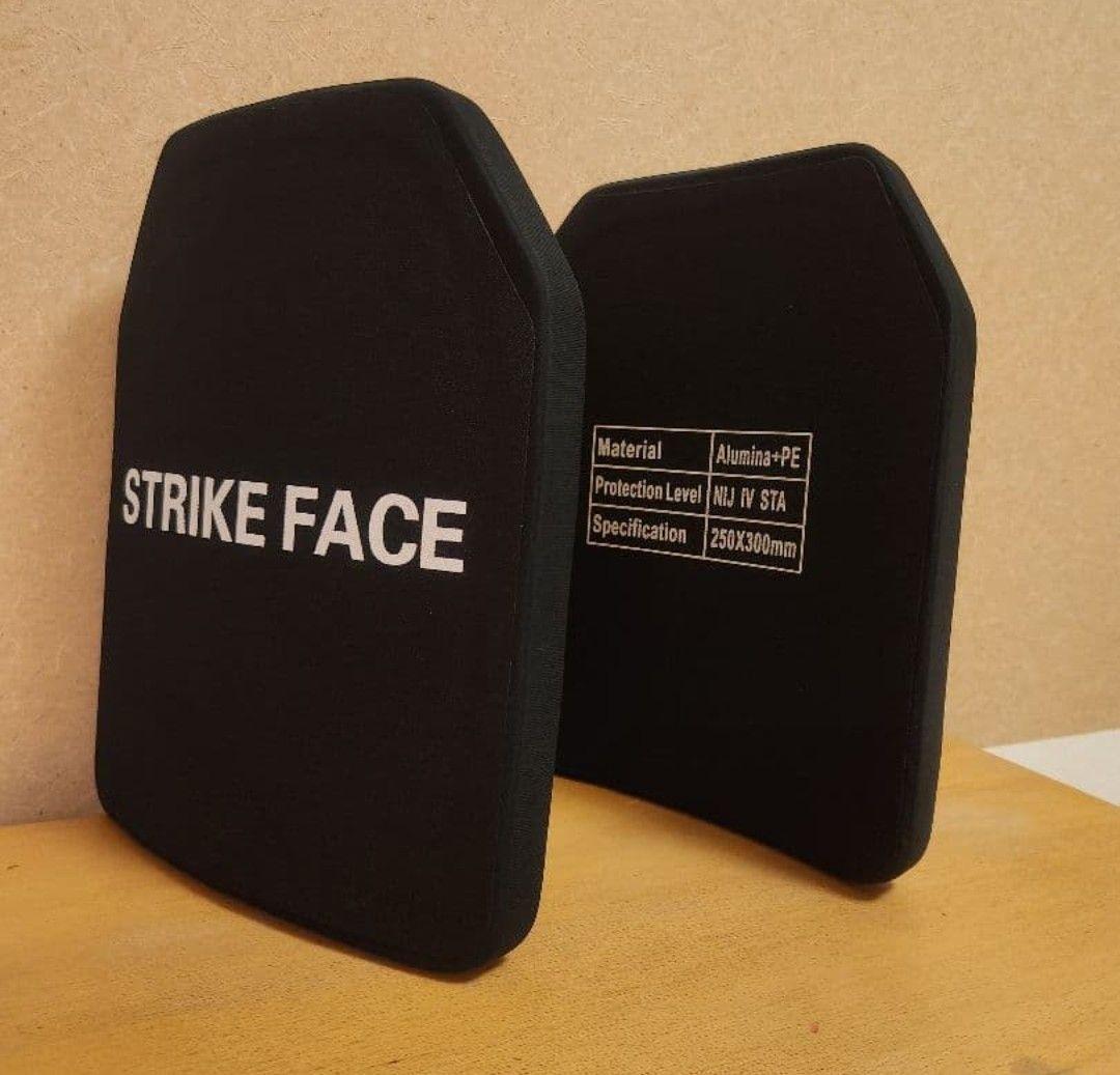 NIJ-Ⅳ レベル4 実物防弾プレート M 7.62㎜～06-30AP弾まで防ぐ