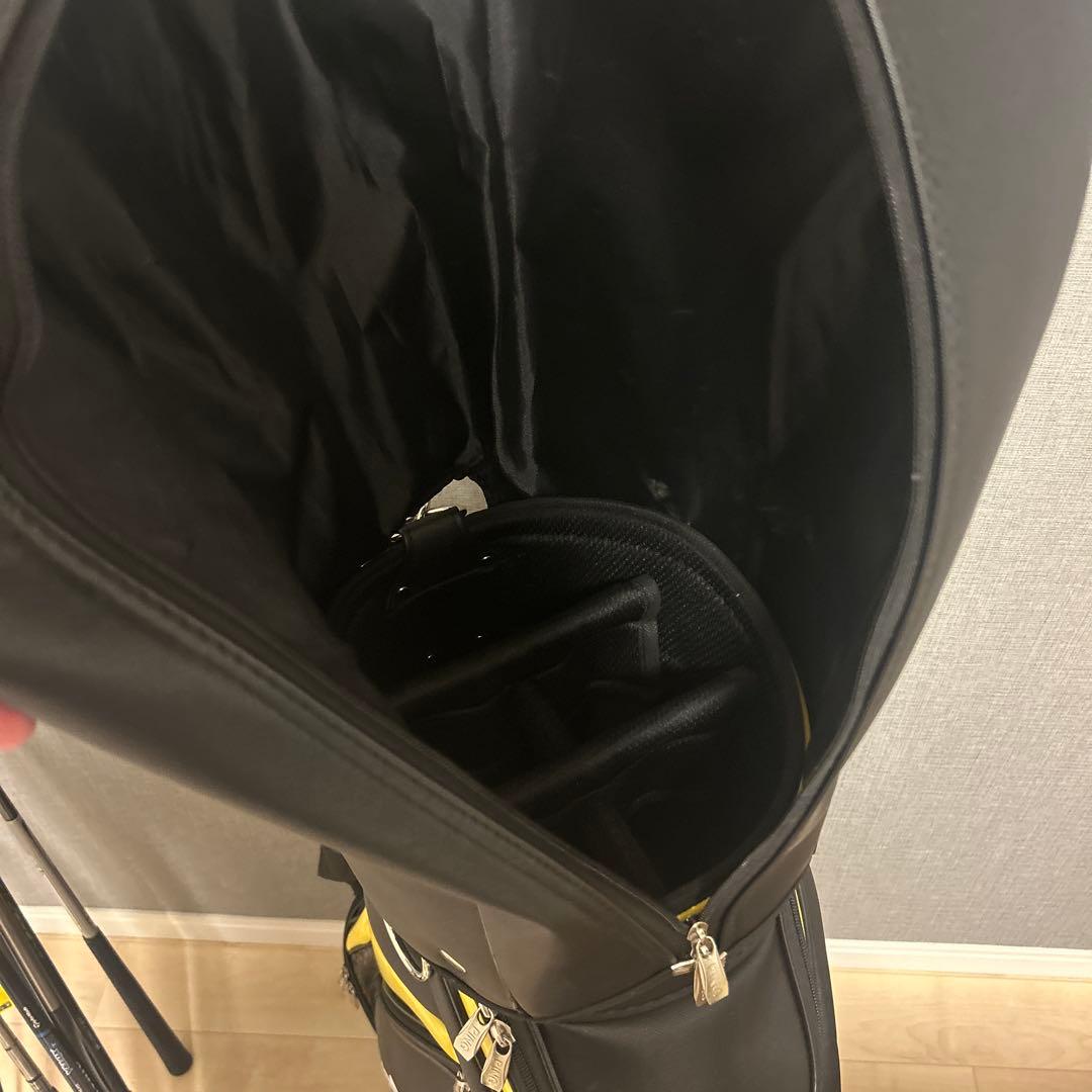 PING キャディバッグ 黒/黄色