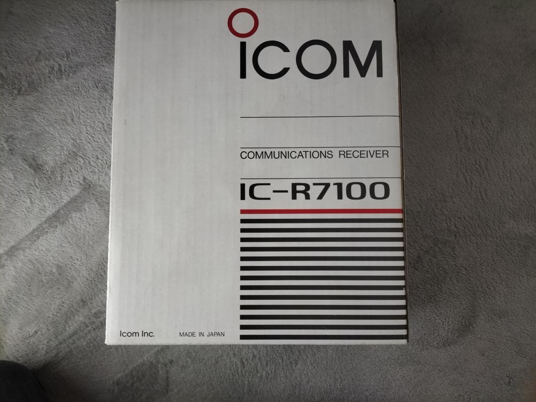 ICOM IC-R7100 通信機型 高性能オールモード受信機 元箱一式