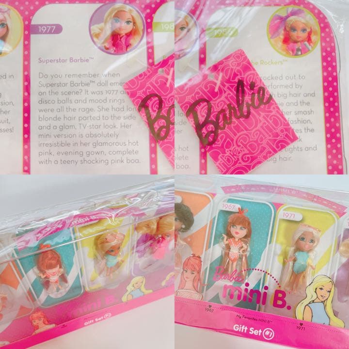 バービー人形 バービー人形 ミニビー Mini B. タイムカプセルギフトセット