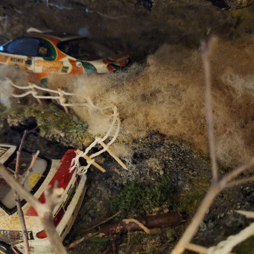 1/24 　ラリー　ジオラマ