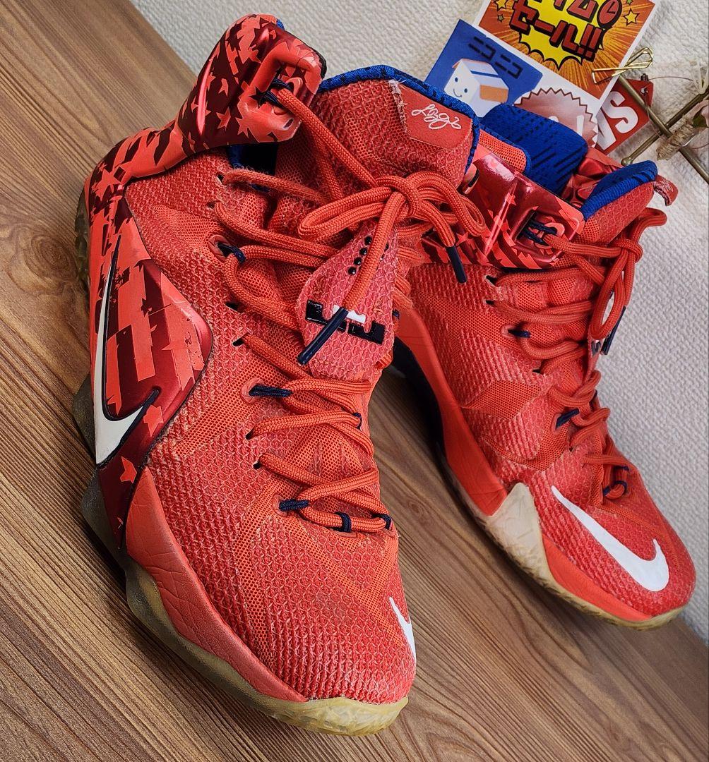 ​【希少】NIKE LEBRON 12 USA 27cm レブロン12