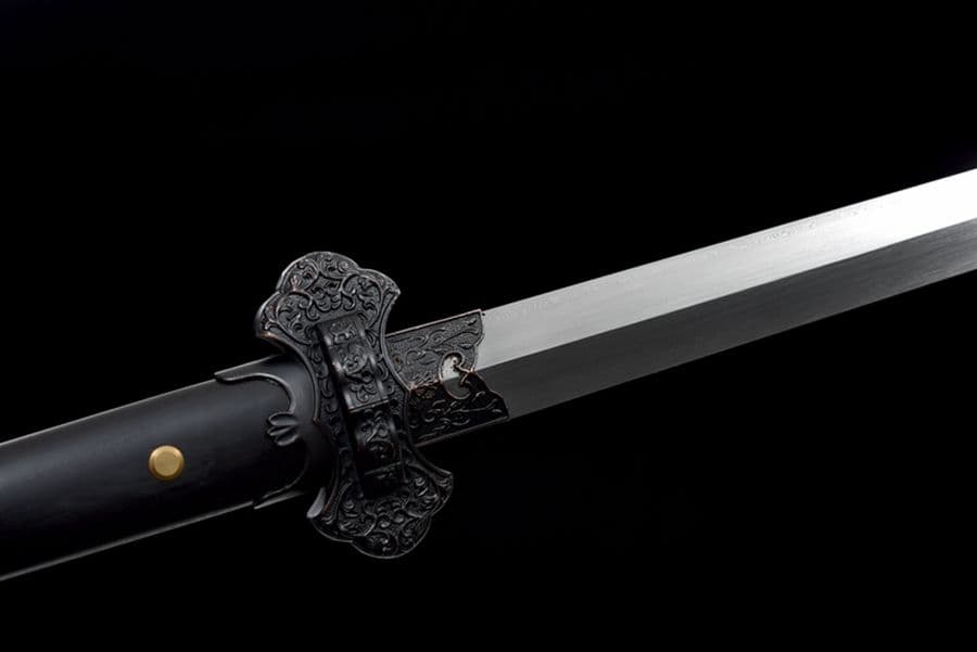 烏木尊龍剣  武具　刀装具　日本刀　模造刀