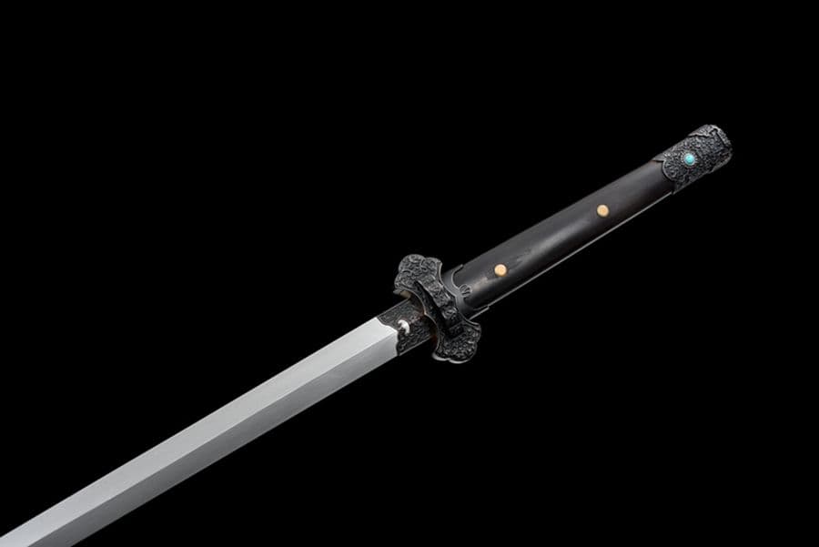 烏木尊龍剣  武具　刀装具　日本刀　模造刀