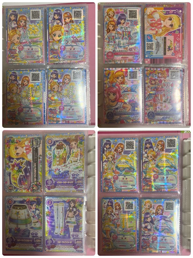 アイカツ アイカツカード まとめ売り バインダー付き スクールドレス 制服