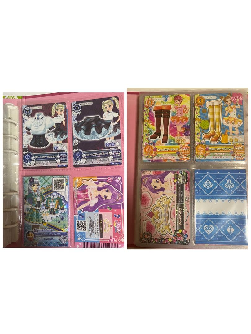 アイカツ アイカツカード まとめ売り バインダー付き スクールドレス 制服